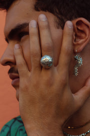 Anillo Balón de Agave, joya de plata .925 – Gabriela Sánchez