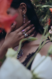 Anillo Amores Profundos, joya de plata .925, con cristal Swarovski – Gabriela Sánchez (vista 2)