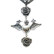 Collar Fervor Mexicano, joya de plata .925, con perla – Gabriela Sánchez (vista 6)
