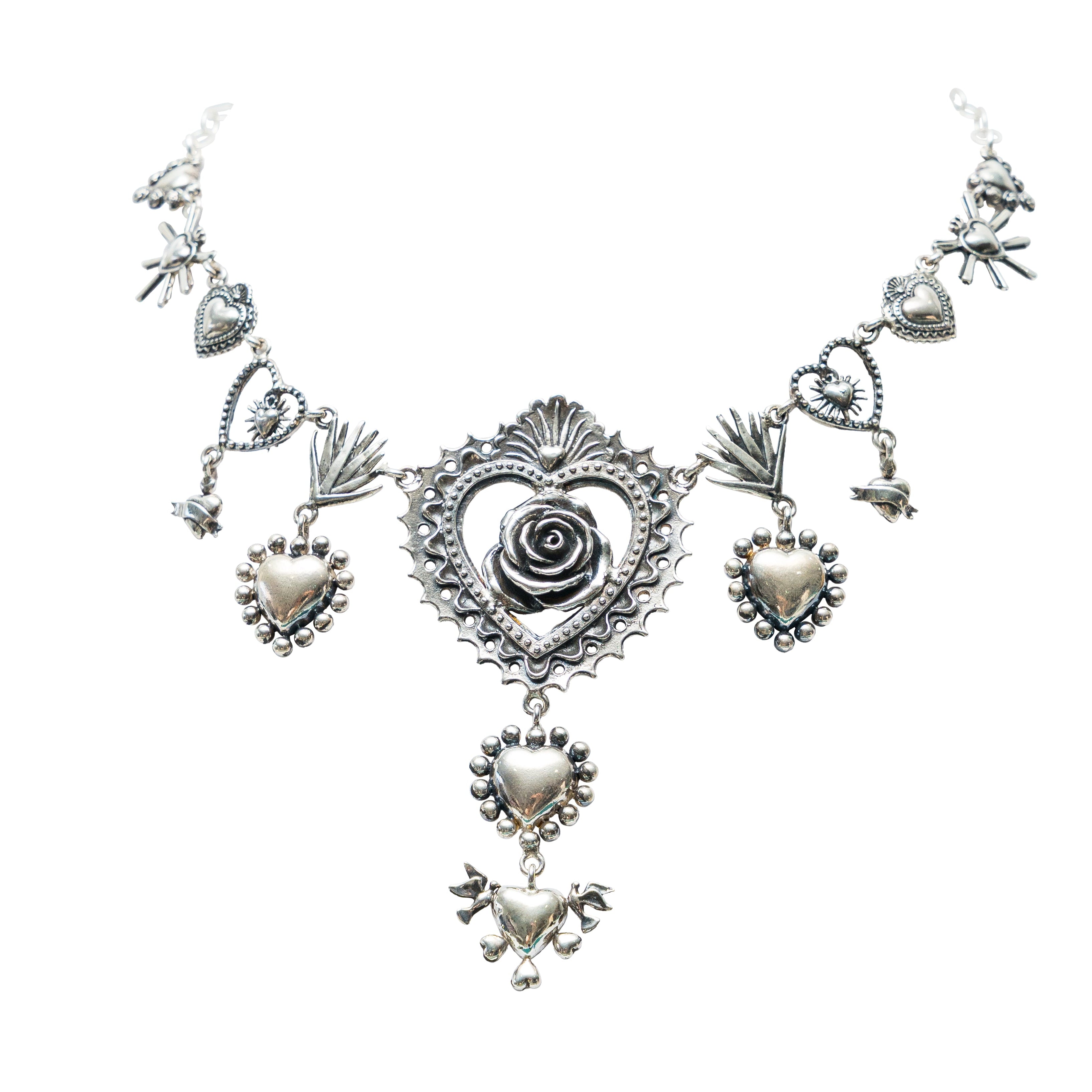 Gargantilla Palanqueta de Amor, joya de plata .925 – Gabriela Sánchez