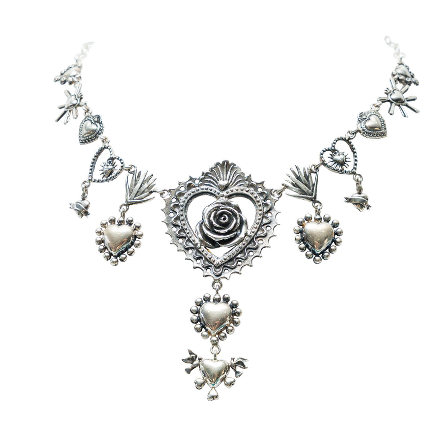 Gargantilla Palanqueta de Amor, joya de plata .925 – Gabriela Sánchez