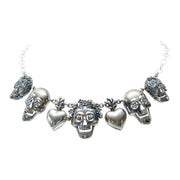 Gargantilla Latidos de Catrina, joya de plata .925 – Gabriela Sánchez