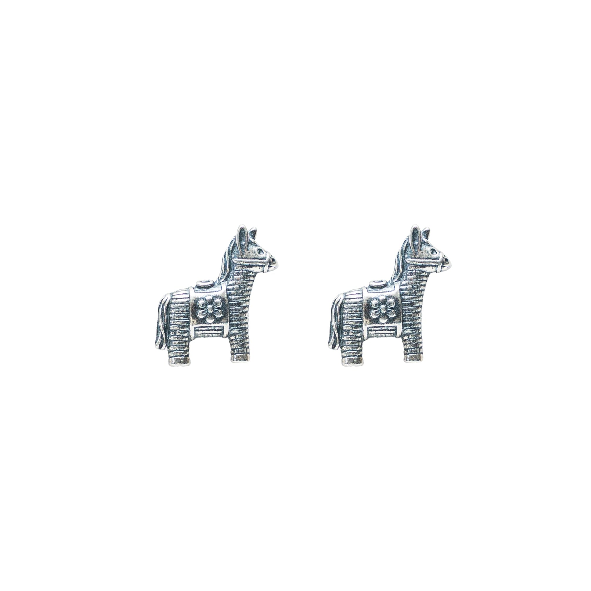Aretes Piñata de Burrito, joya de plata .925 – Gabriela Sánchez