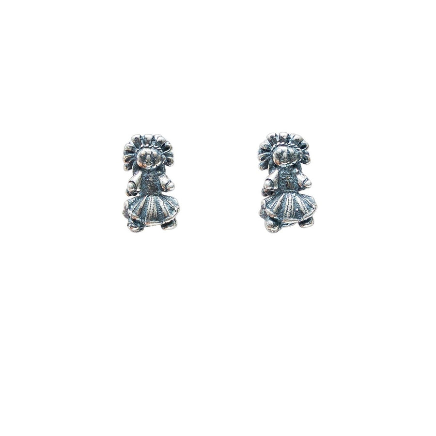 Aretes Lele Micro, joya de plata .925 – Gabriela Sánchez (vista 2)