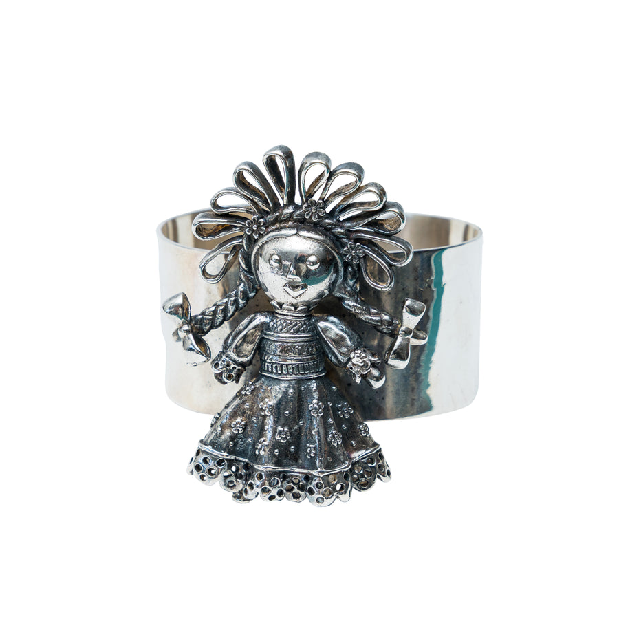 Brazalete Lele, joya de plata .925 – Gabriela Sánchez (vista 2)