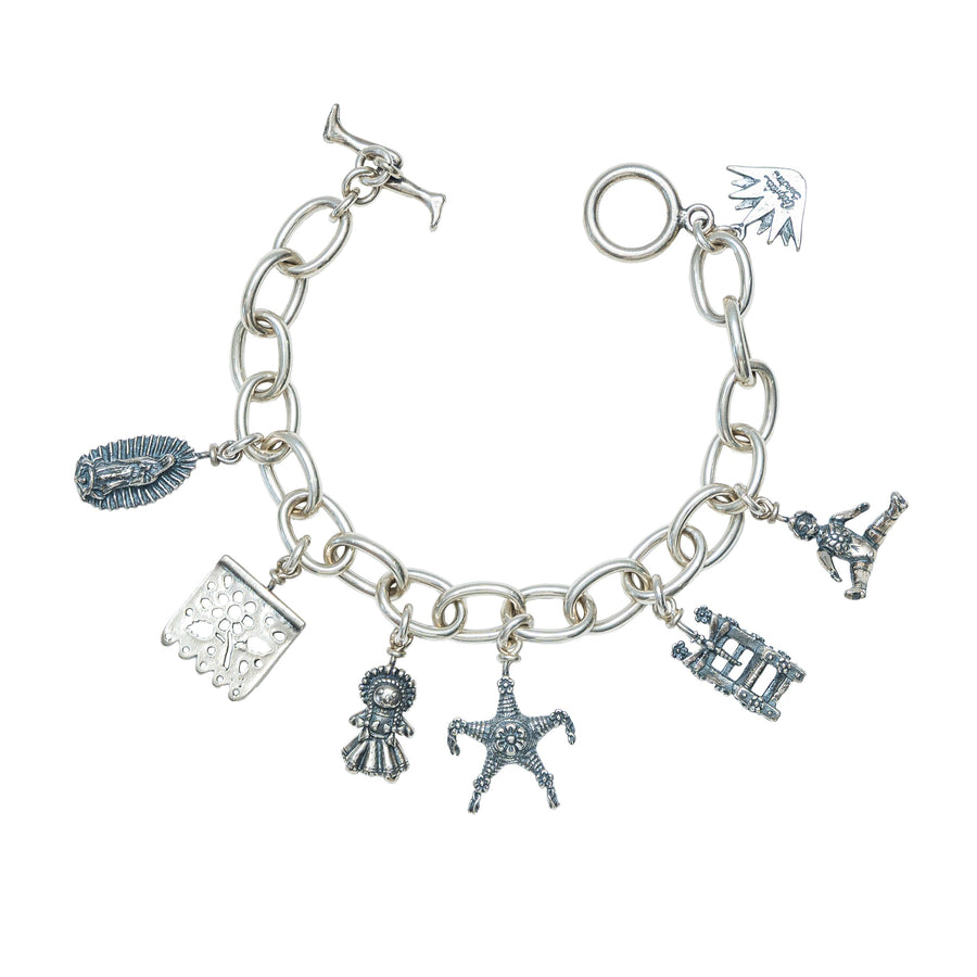 Pulsera Recuerdos de la Niñez, joya de plata .925 – Gabriela Sánchez (vista 2)