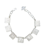 Pulsera Papel Picado, joya de plata .925 – Gabriela Sánchez
