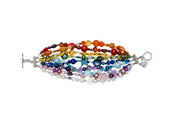 Pulsera Surtido rico de Recuerdos, joya de plata .925, con coral y cornalina – Gabriela Sánchez (vista 3)