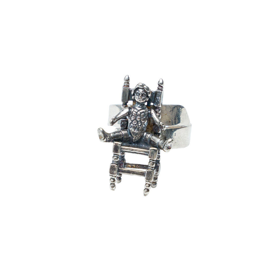 Anillo Corazón de Muñeca, joya de plata .925 – Gabriela Sánchez