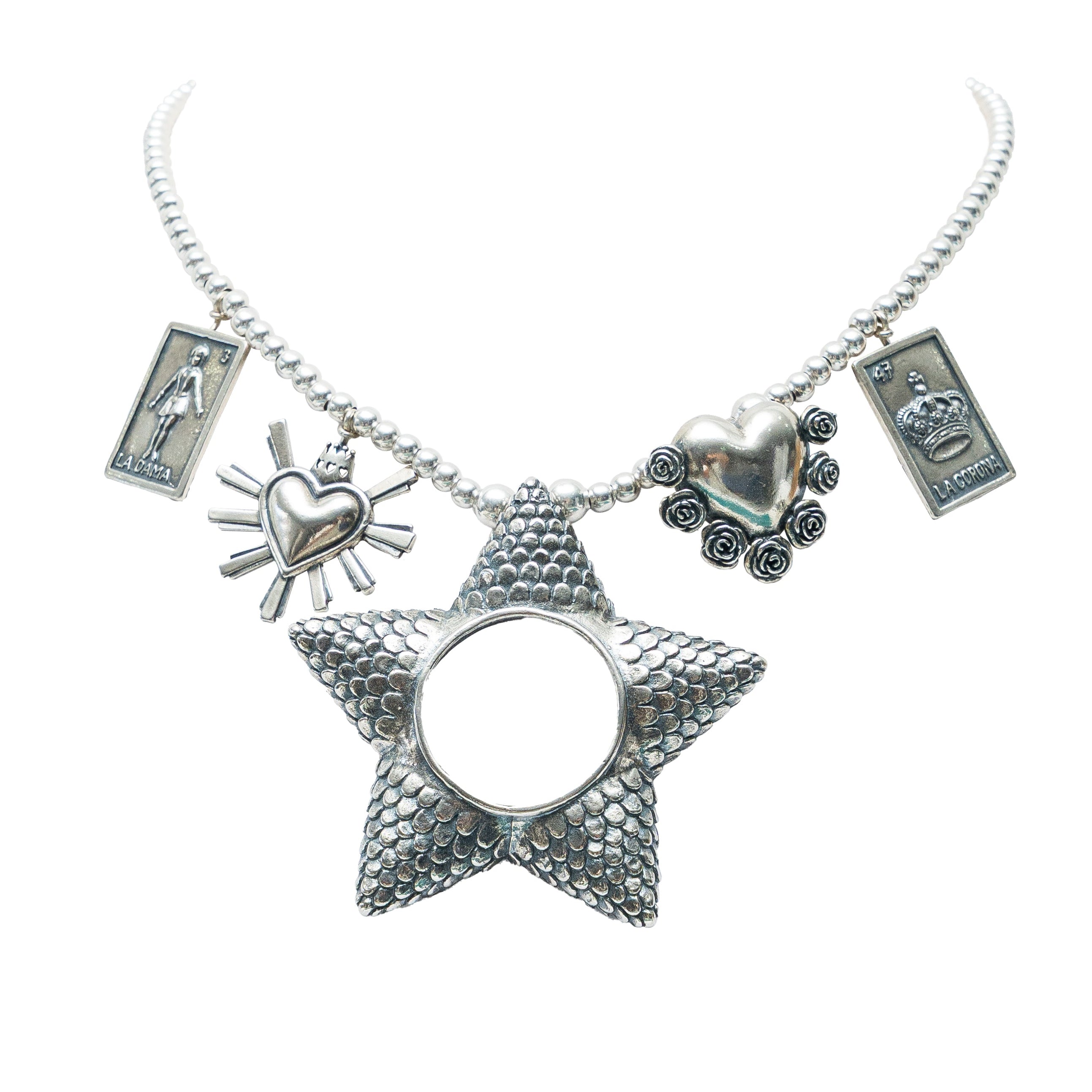 Collar Amor y Suerte, joya de plata .925 – Gabriela Sánchez
