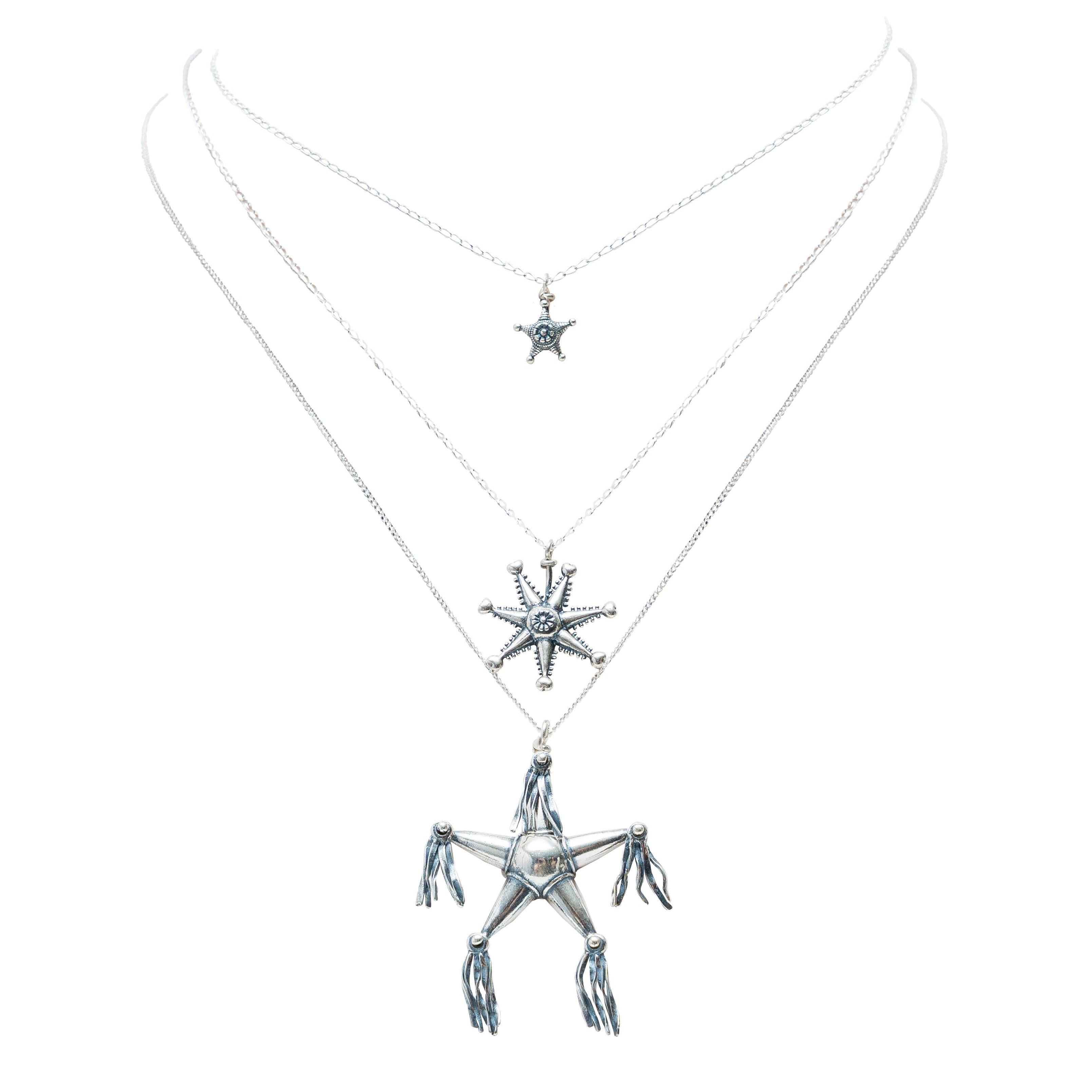 Set Queridas Piñatas, joya de plata .925 – Gabriela Sánchez (vista 2)