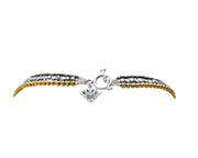 Collar Amores Salvajes, joya de plata .925, con hematita – Gabriela Sánchez (vista 6)