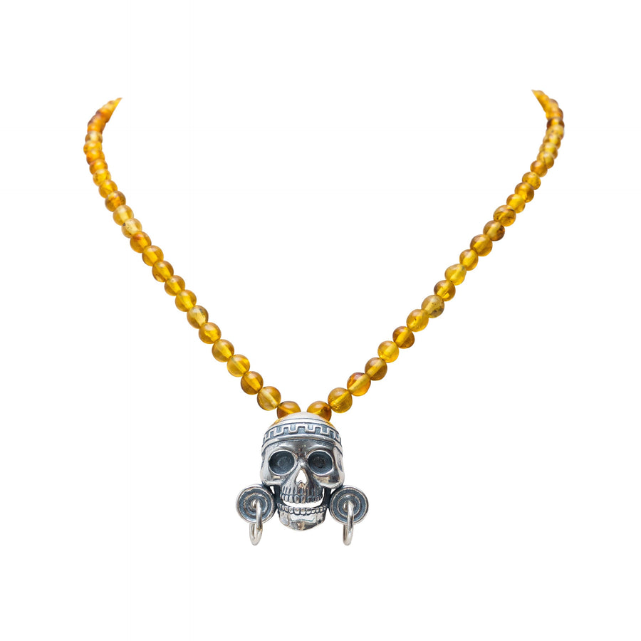 Collar Guerrero de ámbar, joya de plata .925 – Gabriela Sánchez