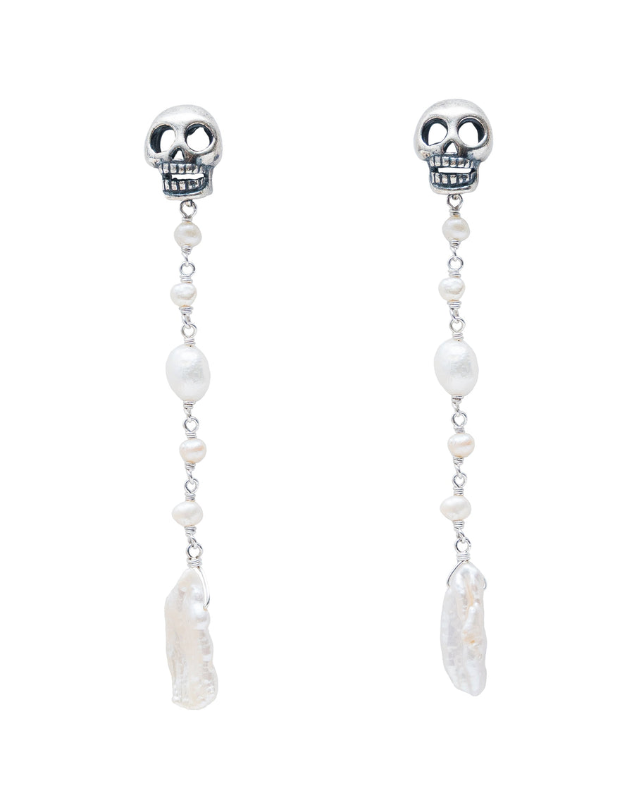 Aretes Lluvia de Perlas, joya de plata .925 – Gabriela Sánchez