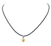 Collar Ecos de Oro, joya de plata .925, con espinela – Gabriela Sánchez