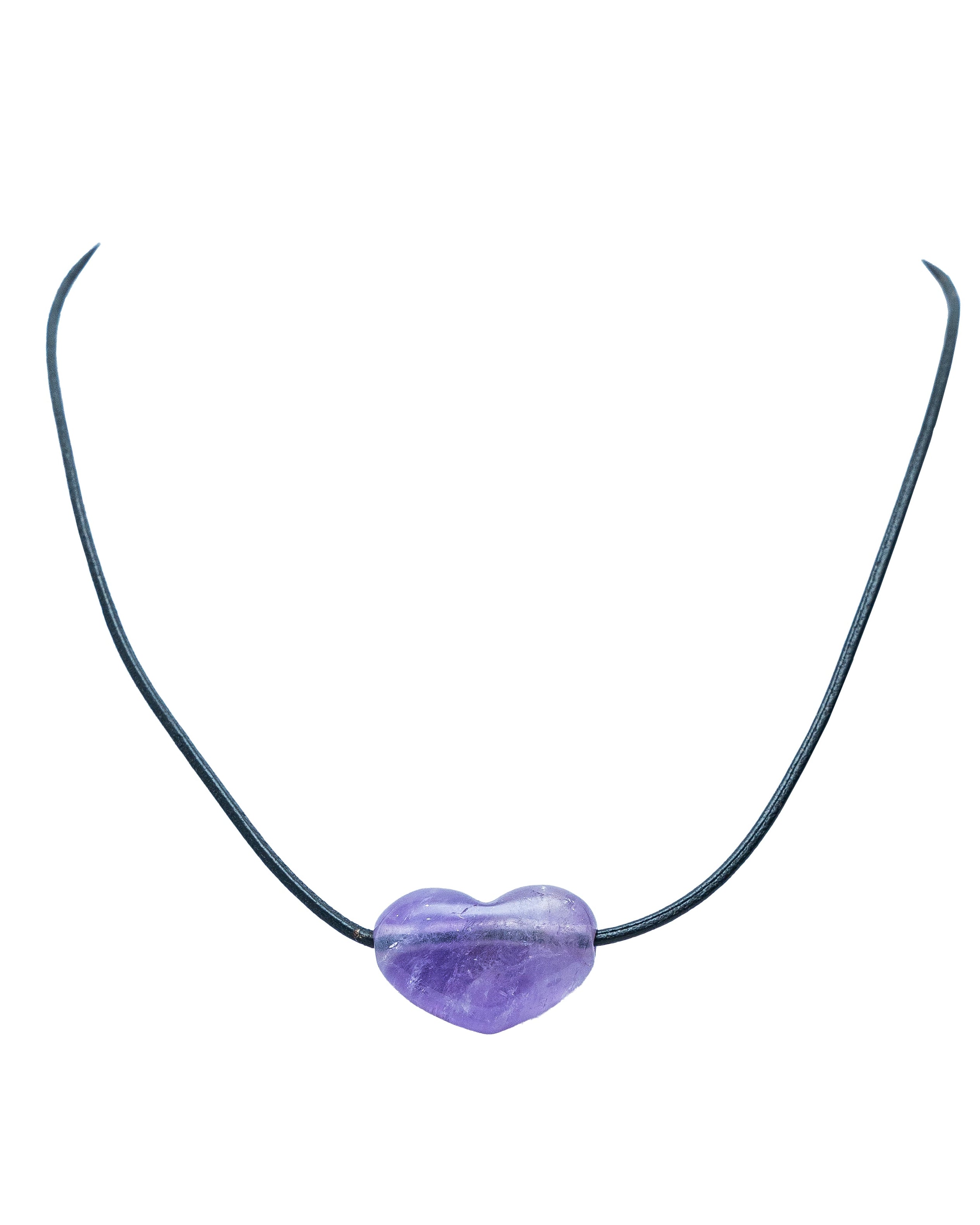 Collar Latido Violeta, joya de plata .925, con amatista – Gabriela Sánchez