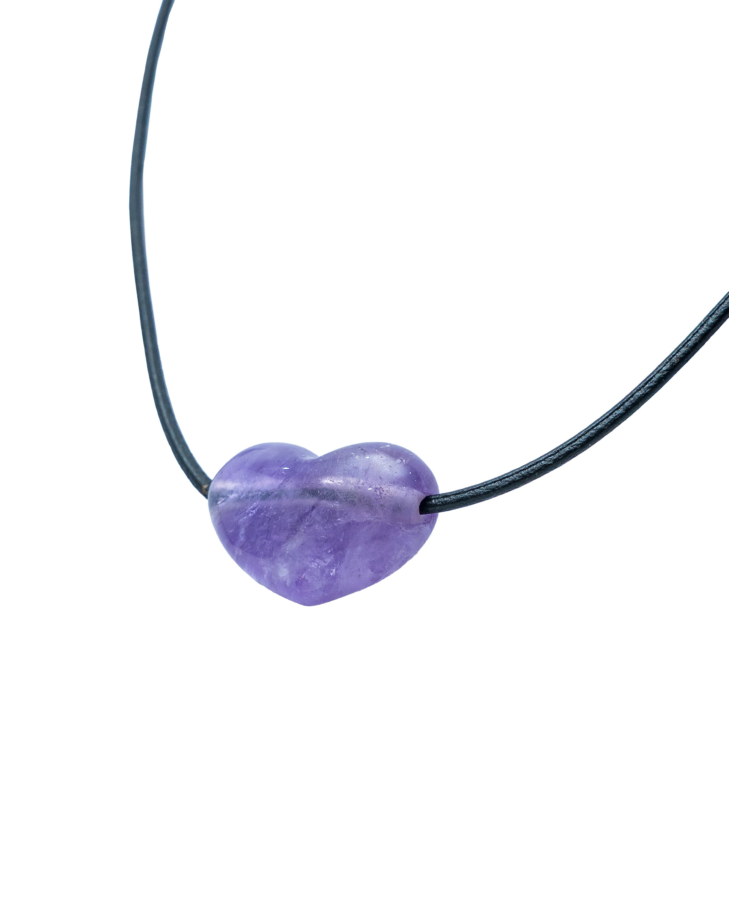 Collar Latido Violeta, joya de plata .925, con amatista – Gabriela Sánchez (vista 2)
