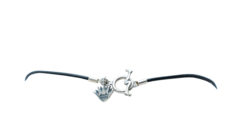 Collar Latido Violeta, joya de plata .925, con amatista – Gabriela Sánchez (vista 3)