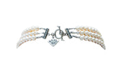Collar Devoción del Corazón, joya de plata .925, con perla – Gabriela Sánchez (vista 3)