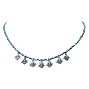Gargantilla Altos de Jalisco Hematita, joya de plata .925 – Gabriela Sánchez