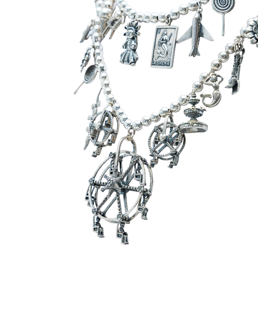 Collar Recuerdos del Barrio, joya de plata .925 – Gabriela Sánchez (vista 4)