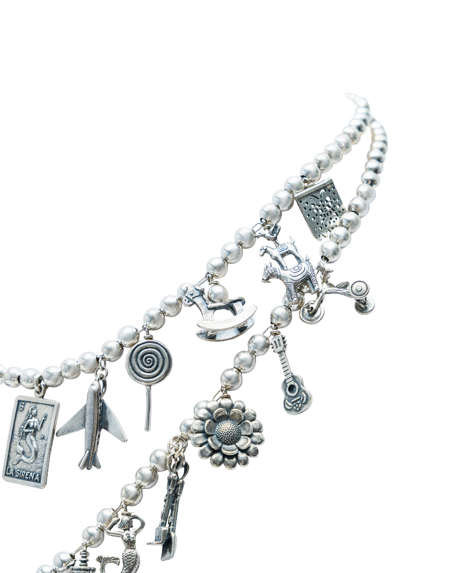 Collar Recuerdos del Barrio, joya de plata .925 – Gabriela Sánchez (vista 3)