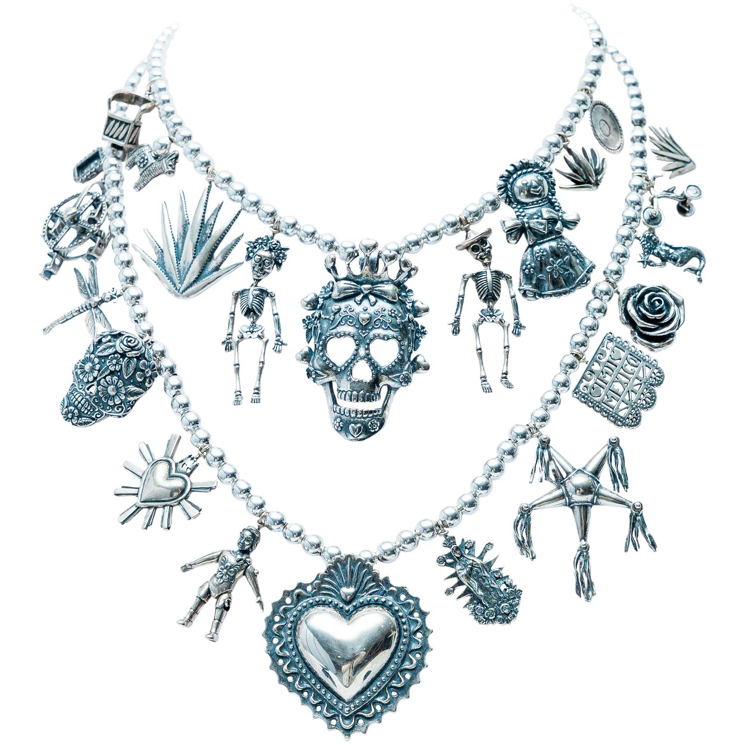 Collar México del Alma, joya de plata .925 – Gabriela Sánchez (vista 2)