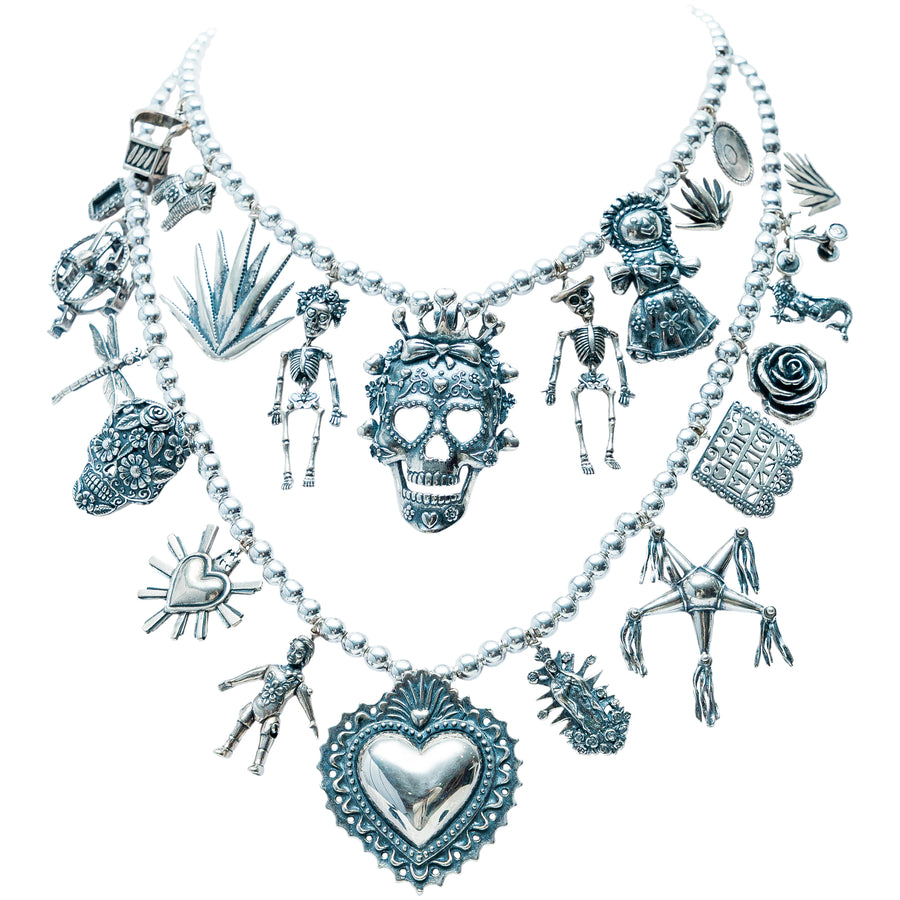 Collar México del Alma, joya de plata .925 – Gabriela Sánchez (vista 2)