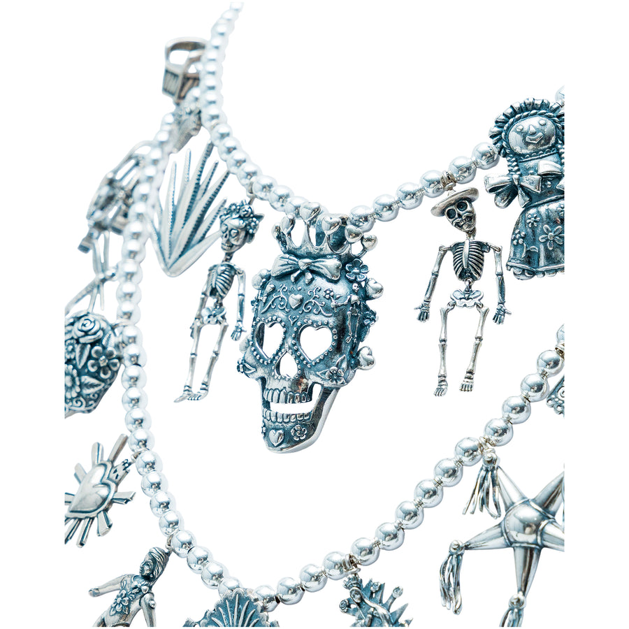 Collar México del Alma, joya de plata .925 – Gabriela Sánchez (vista 4)
