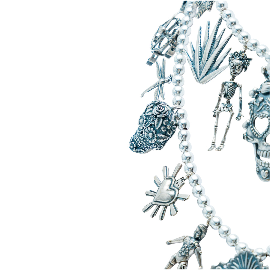 Collar México del Alma, joya de plata .925 – Gabriela Sánchez (vista 5)