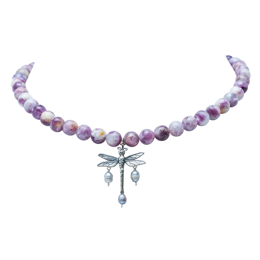 Collar Alas de rubí, joya de plata .925 – Gabriela Sánchez