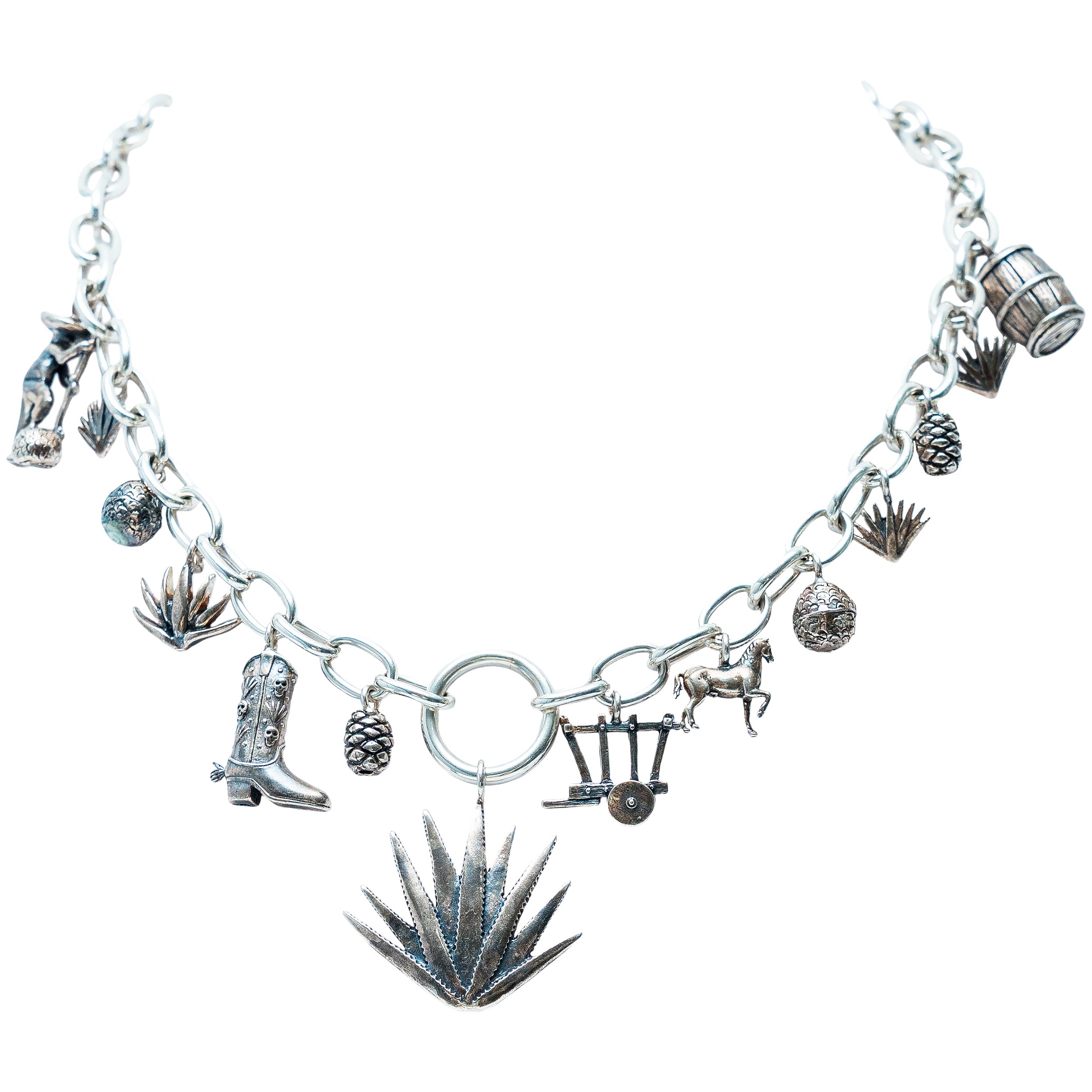 Collar Agave Tequilero, joya de plata .925 – Gabriela Sánchez