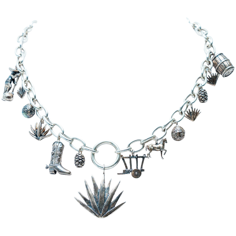 Collar Agave Tequilero, joya de plata .925 – Gabriela Sánchez