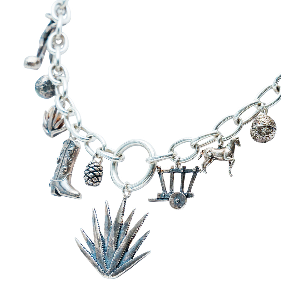 Collar Agave Tequilero, joya de plata .925 – Gabriela Sánchez (vista 3)