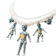 Collar Danza Muñecas con Perlas, joya de plata .925 – Gabriela Sánchez (vista 2)