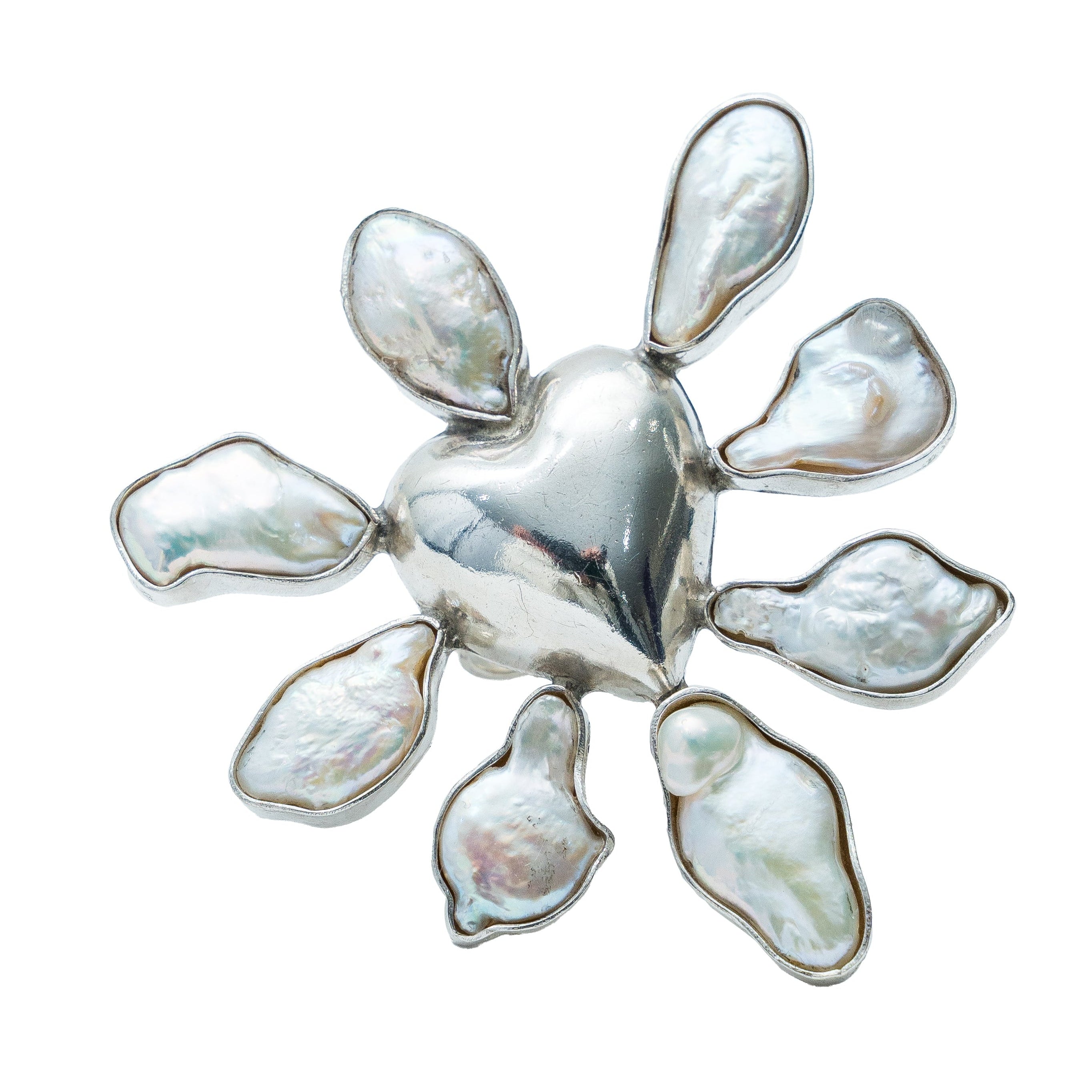 Anillo Latido de Perla, joya de plata .925 – Gabriela Sánchez
