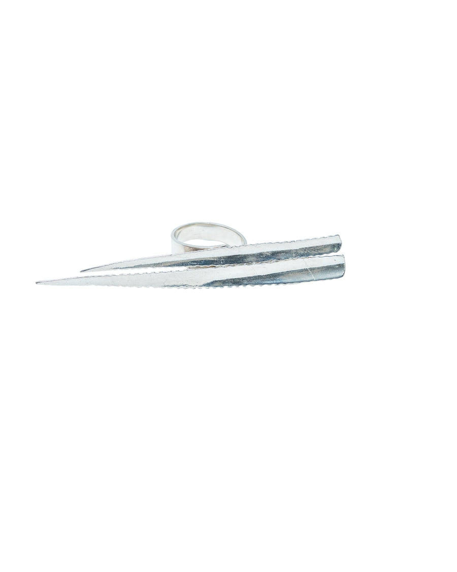 Anillo Entre Pencas Agave, joya de plata .925 – Gabriela Sánchez