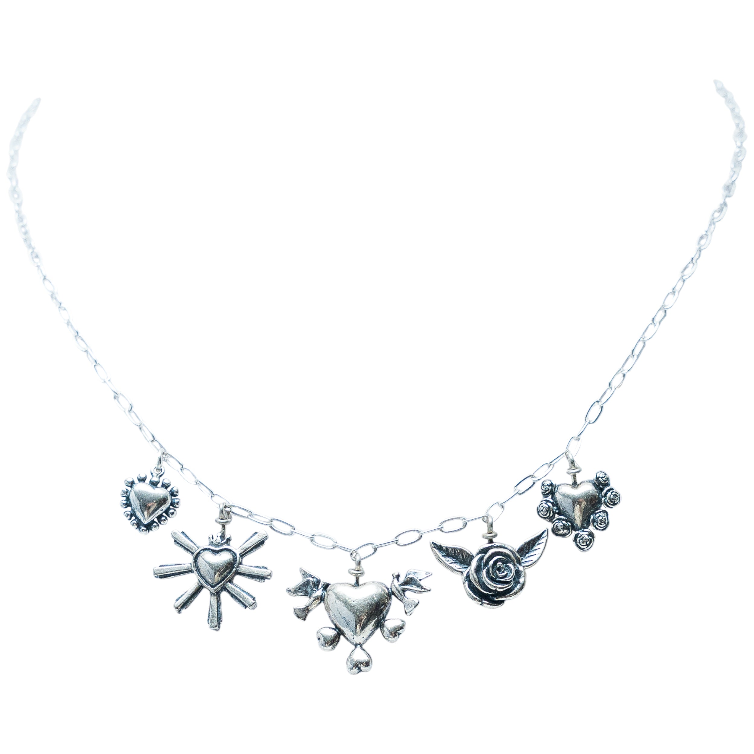 Gargantilla Latidos del Corazón, joya de plata .925 – Gabriela Sánchez