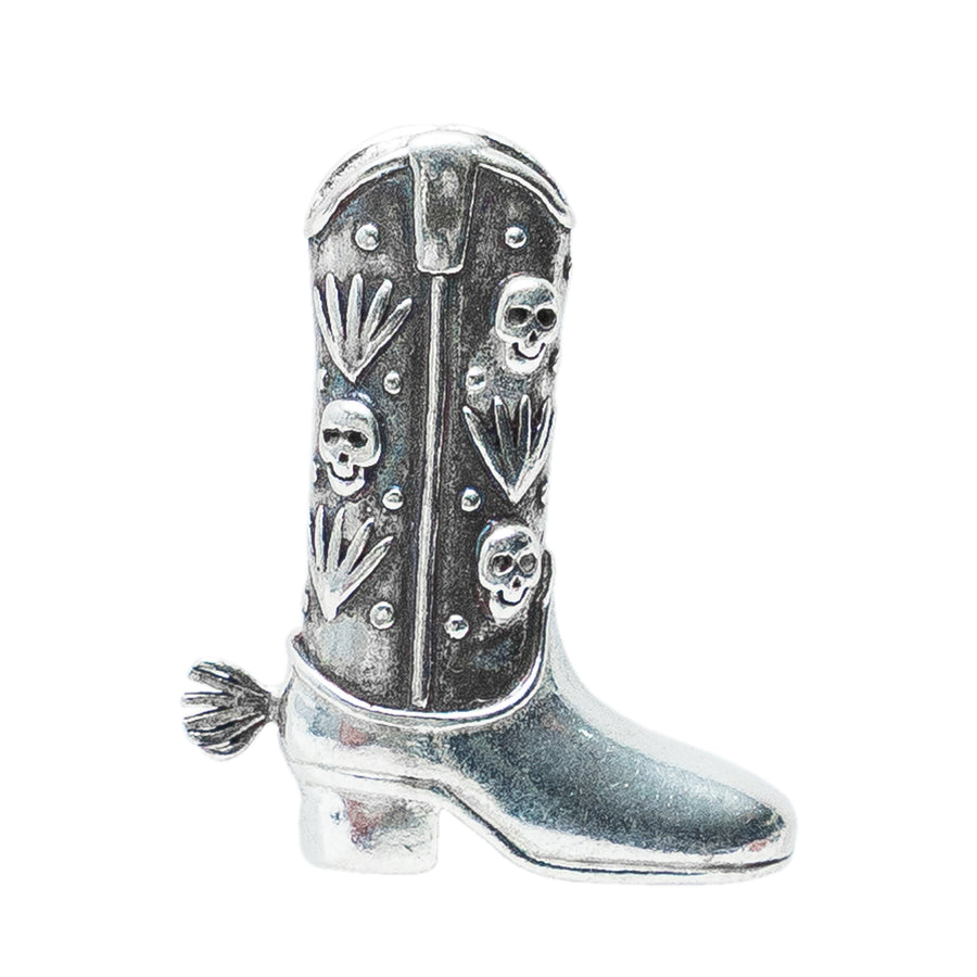 Pin Bota Vaquera, joya de plata .925 – Gabriela Sánchez
