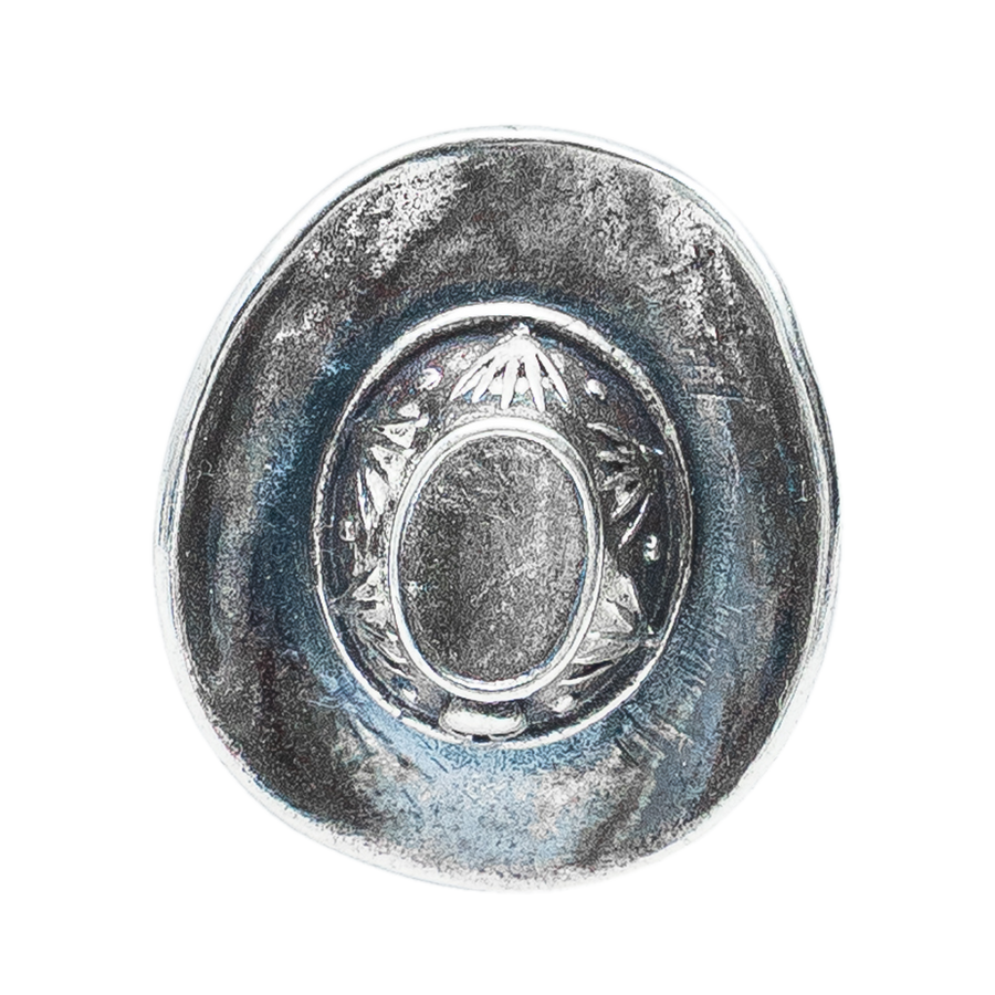 Pin Sombrero Vaquero, joya de plata .925 – Gabriela Sánchez