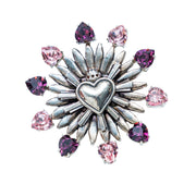 Anillo Promesa del Corazón, joya de plata .925, con cristal Swarovski – Gabriela Sánchez (vista 4)