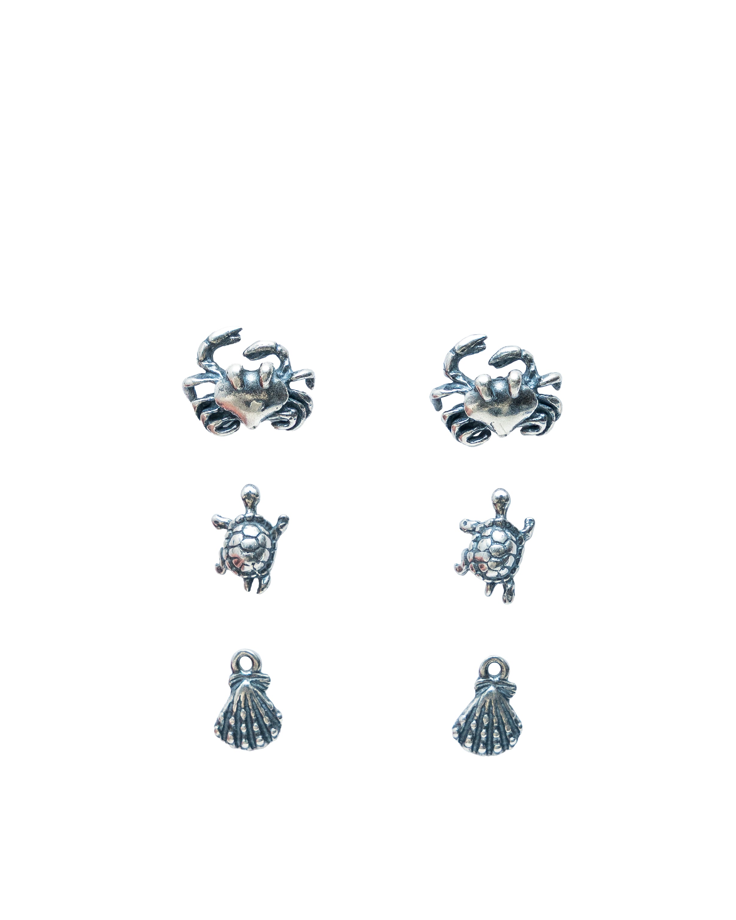 Set aretes marinos, joya de plata .925 – Gabriela Sánchez