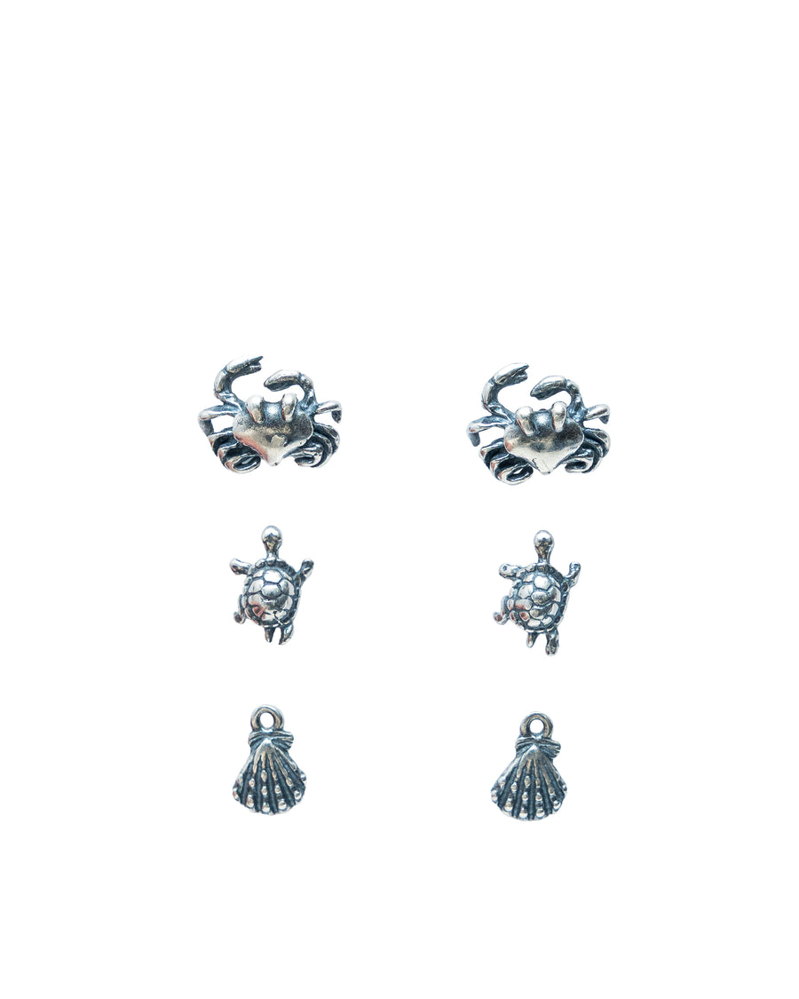 Set aretes marinos, joya de plata .925 – Gabriela Sánchez