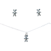 Set Ositos de Peluche, joya de plata .925 – Gabriela Sánchez (vista 2)