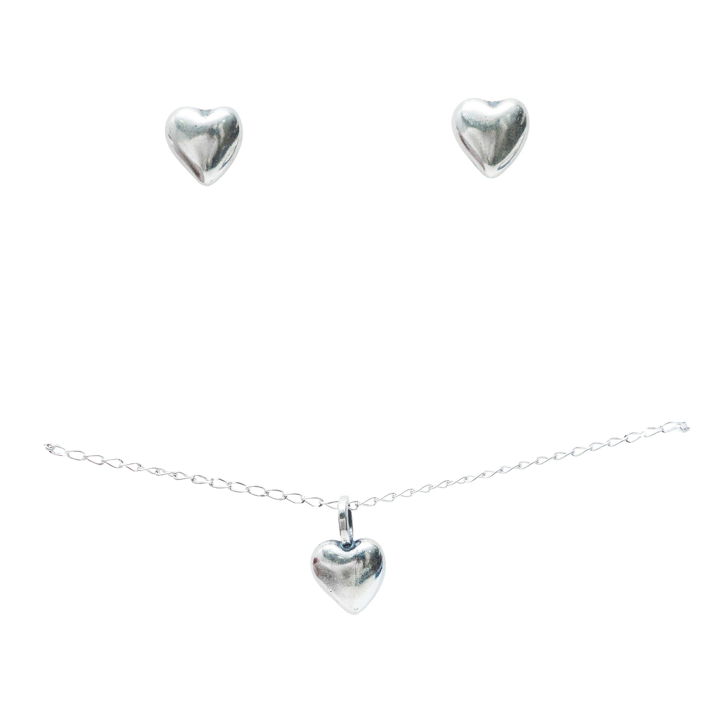 Set Corazón Salud, joya de plata .925 – Gabriela Sánchez