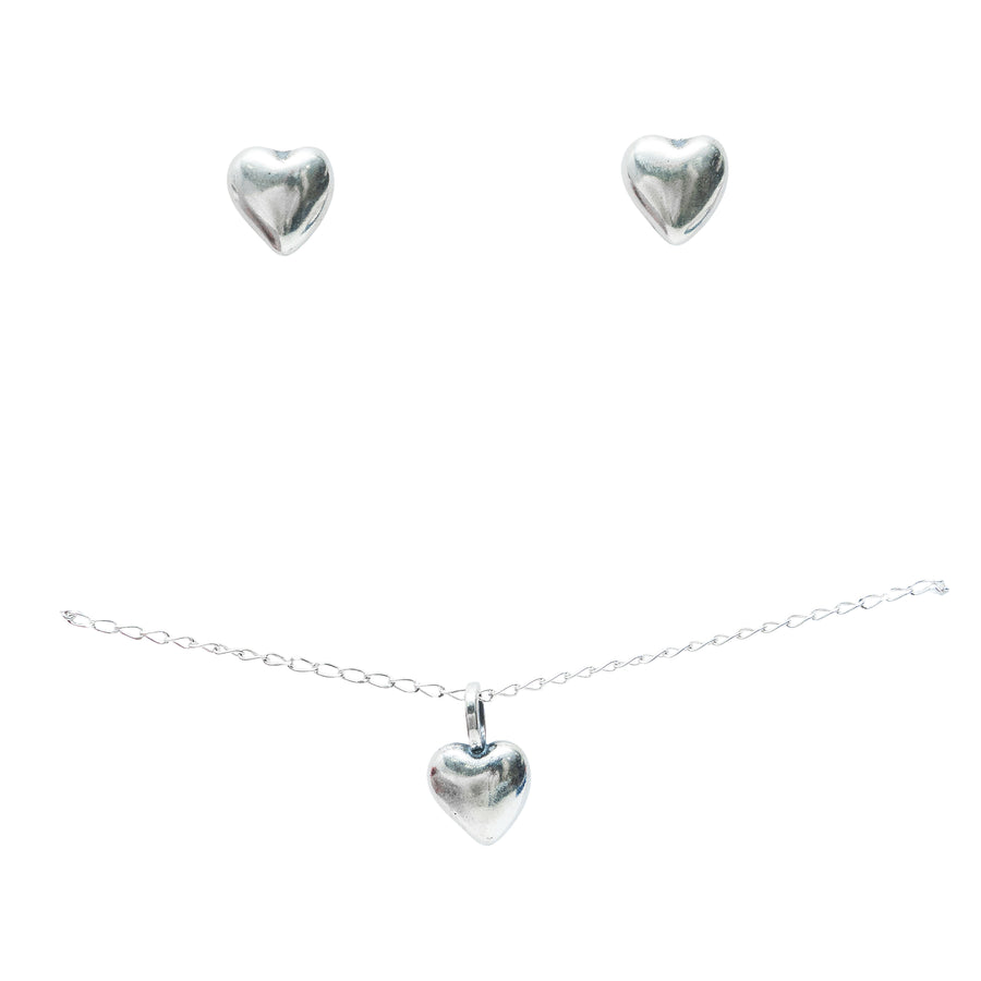 Set Corazón Salud, joya de plata .925 – Gabriela Sánchez