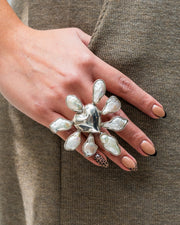 Anillo Latido de Perla, joya de plata .925 – Gabriela Sánchez (vista 3)