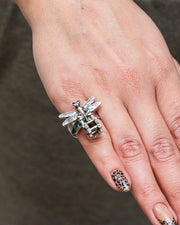 Anillo Reposo de Luz, joya de plata .925 – Gabriela Sánchez (vista 2)
