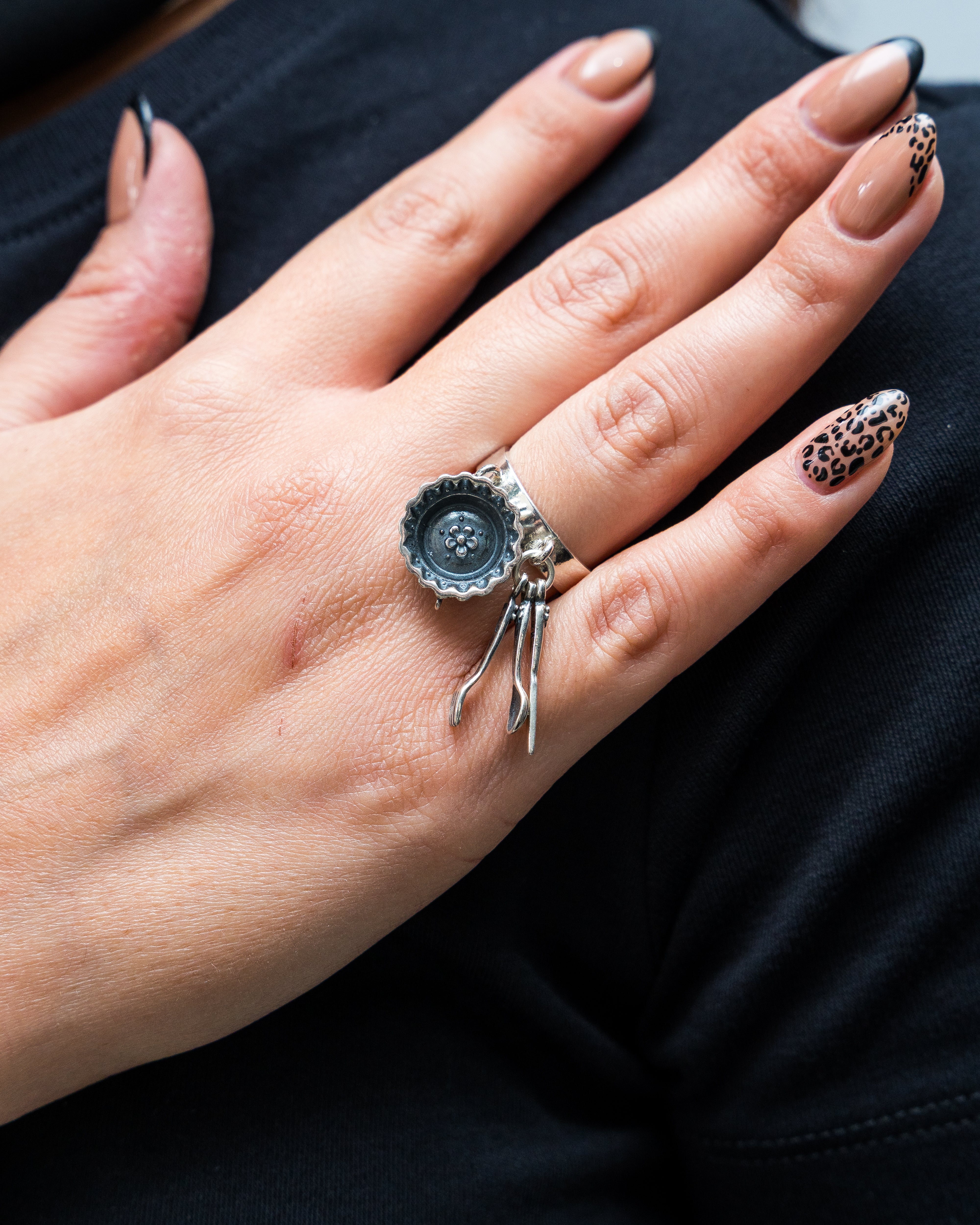 Anillo Sabor de Recuerdo, joya de plata .925 – Gabriela Sánchez (vista 2)