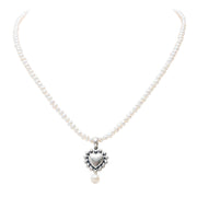Collar Lazos de Unión, joya de plata .925, con perla – Gabriela Sánchez